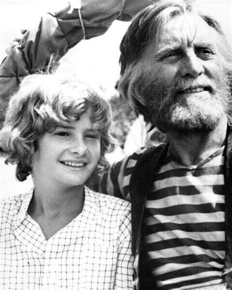 Scalawag 1973 Mark Lester On Set With Kirk Douglas Smiling 8x10 Inch