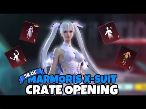 Marmoris X Suit Crate Opening K Uc Pubgmobile Youtube