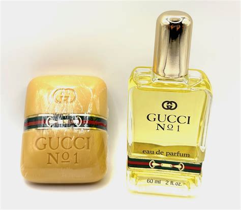 値引きする ★グッチ香水・gucci No1 Eau De Parfum 60ml And Perfumed Soap 100g Sets ★未使用・地下冷暗倉庫保管・廃盤・入手困難