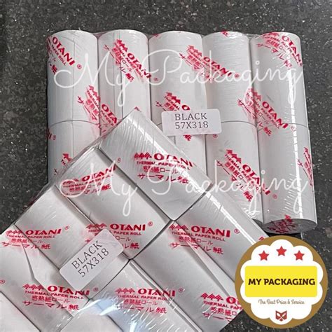 Jual THERMAL OTANI 57 X 31 10 Rol Kertas TERMAL Struk Paper