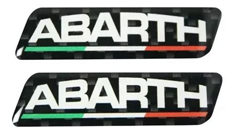 Emblema Adesivo Resinado Fiat Abarth Italia Coluna Rs Parcelamento