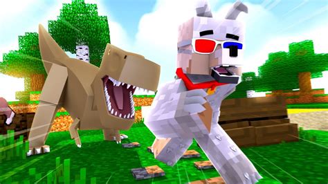 Killer T Rex Minecraft Jurassic Craft World Addon Mods Youtube