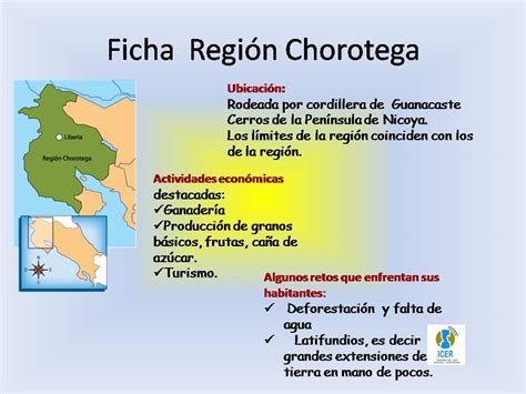 Chorotega Regiones Sociecon Micas De Costa Rica