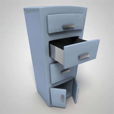 Animated Cabinet Cabinet Furnituring Free 3d Models Cinema 4d C4d