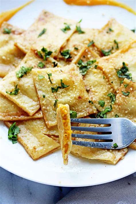 Butternut Squash Ravioli with Homemade Pasta! - Grandbaby Cakes