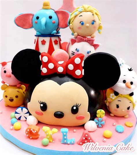 Tsum Tsum 3d Cake Cake By Wilvenia Cake CakesDecor