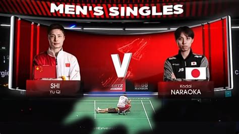 DRAMA Shi Yu Qi Vs Kodai Naraoka QF BWF World Championships