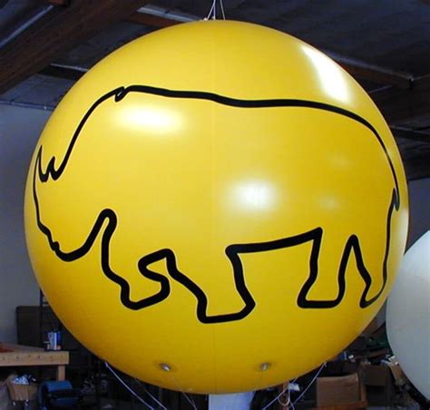 10 Foot Sphere Shape Giant Advertising Balloon One Color Custom