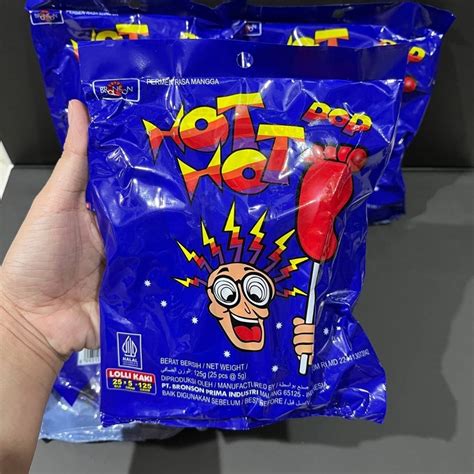 Jual Permen Lollipop Kaki HOT HOT POP Pcs Shopee Indonesia