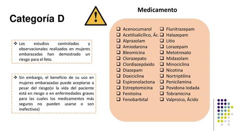 Medicamentos Categor As En El Embarazo Ruddy Rodriguez Udocz