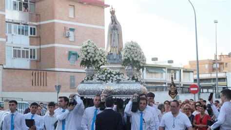 La procesión de la Virgen de Fátima de Córdoba en imágenes