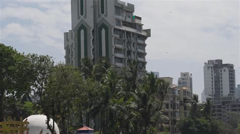 Free stock video - Skyline of dadar and prabhadevi in mumbai india