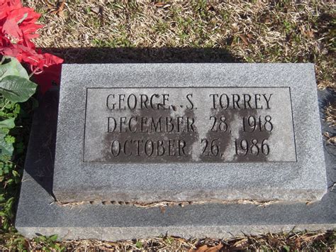 George Sicily Torrey 1918 1986 Find A Grave Memorial