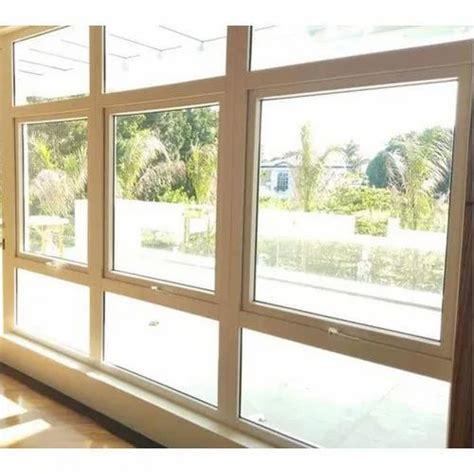 UPVC Casement Window Size Dimension 5 To 6 Feet Height Thickness Of