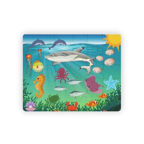 I Spy Puzzle 30 Piece Ocean Puzzle-kids PUZZLE and PLAY I Spy Game-i ...