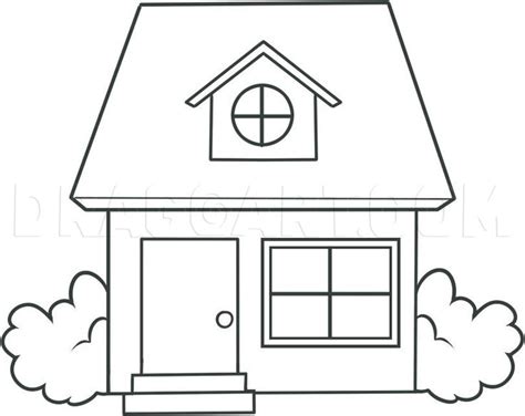 How to Draw a House for Kids