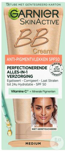 Garnier Skinactive BB Crème Médium Anti Pigmentation Taches IP50 Tube