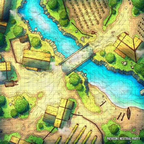 Village Hall Battlemap R Dungeonsanddragons