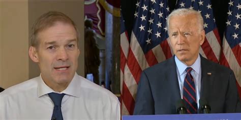 Jim Jordan Excoriates Biden And Defends Trump On Ukraine Scandal