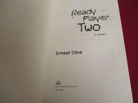 Ernest Cline Hardcover Novels Ready Player One Ready Player Two