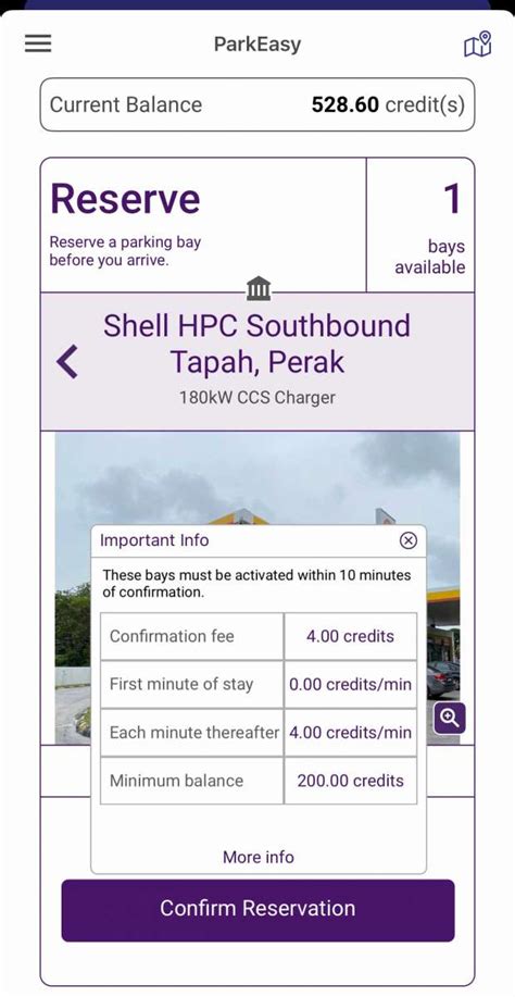 Shell Recharge Tapah South Bound Dc Charger 180 Kw Ccs2 Book Via