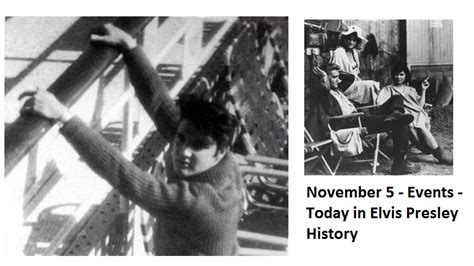 November 5 Events Today In Elvis Presley History Elvis Presley