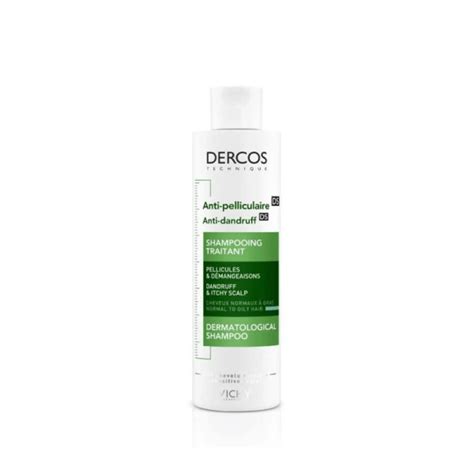 VICHY DERCOS ANTI PELLICULAIRE SHAMPOOING TRAITANT CHEVEUX SECS 200ML