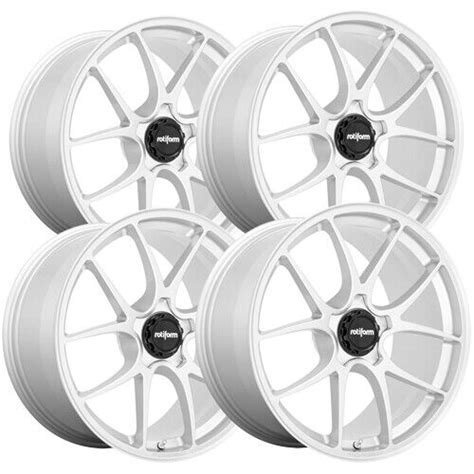 Set Of 4 Rotiform R900 LTN 20x9 5 5x4 5 35mm Silver Wheels Rims 20