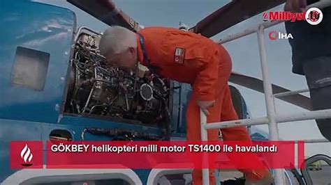 GÖkbey Helikopteri Milli Motor Ts1400 Ile Havalandı Dailymotion Video