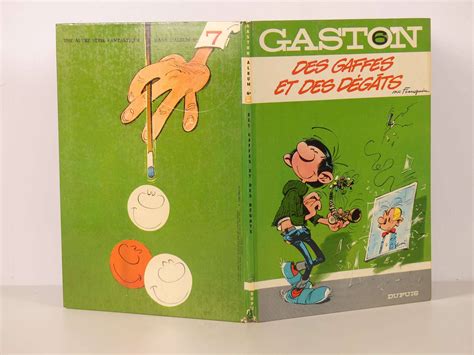 Franquin Gaston 6 Des Gaffes et des dégâts en édition originale de