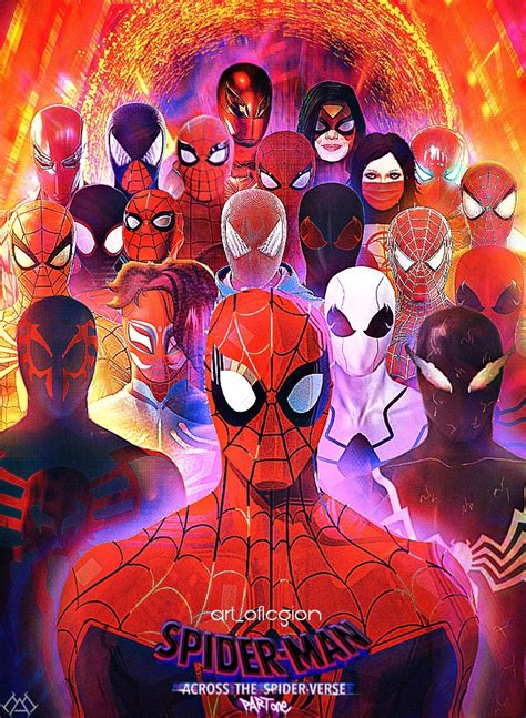 Spiderman Across The Spider Verse Poster By Artoflegion56 On Deviantart