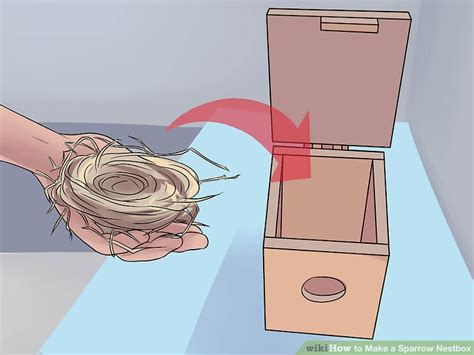 How To Make A Sparrow Nestbox 14 Steps With Pictures Wikihow