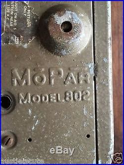 Vintage Mopar Radio S Philco Model Untested Ready For Restoration