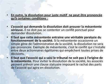 Les Causes De Dissolution Des Sociétés Commerciales Ppt Télécharger