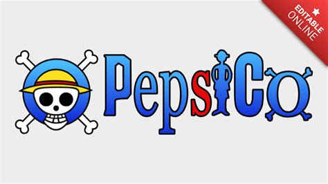 Pepsico Logo One Piece Generatore Di Effetti Di Testo