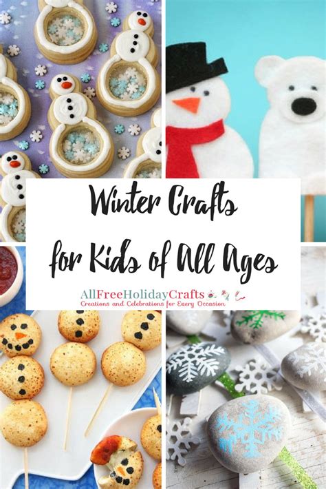 25 Winter Crafts for Kids of All Ages | AllFreeHolidayCrafts.com