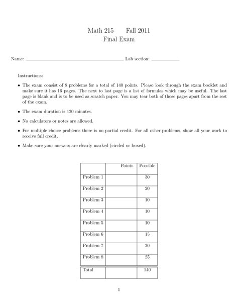 Smooth Function Multivariable Calculus Past Paper Exams Calculus