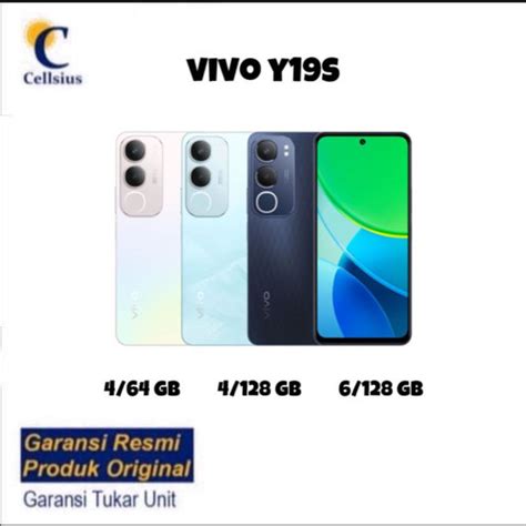 Promo VIVO Y19s 6 128 4 128 4 64 GB RAM 6GB 4GB ROM 128GB 64GB Y19 S