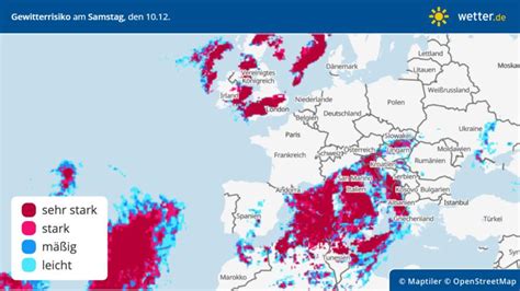 Unwetter Europa Tief Birgit Bringt Starkregen Sturm Und Gewitter In