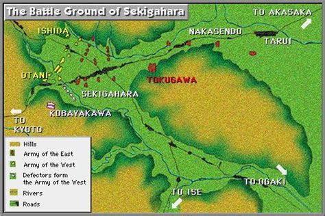 Tokugawa Ieyasu Wins the Battle of Sekigahara - Weapons and Warfare