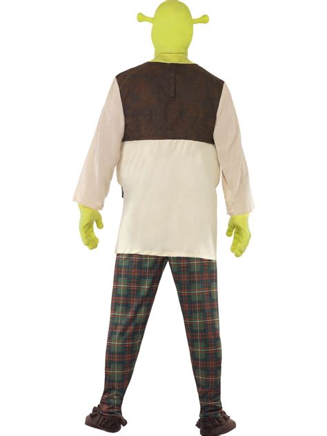 Shrek Adult Costume Licensed Movie Fancy Party Fairytale Ogre Costume ...