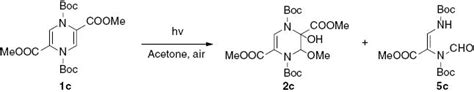 Photochemical Oxidation Of N N Bis Tert Butoxycarbonyl