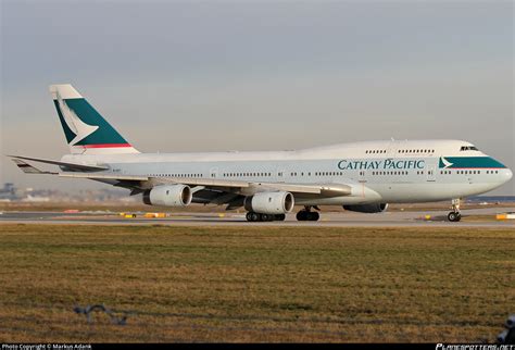 B HOY Cathay Pacific Boeing 747 467 Photo By Markus Adank ID 187823