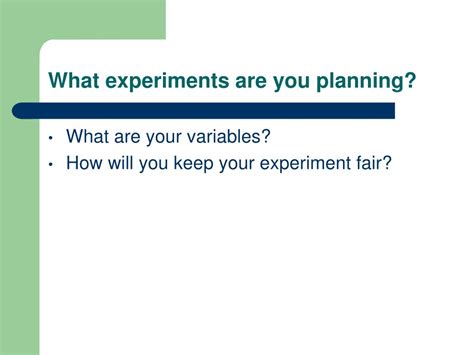 PPT - Variables in Science Experiments PowerPoint Presentation, free ...