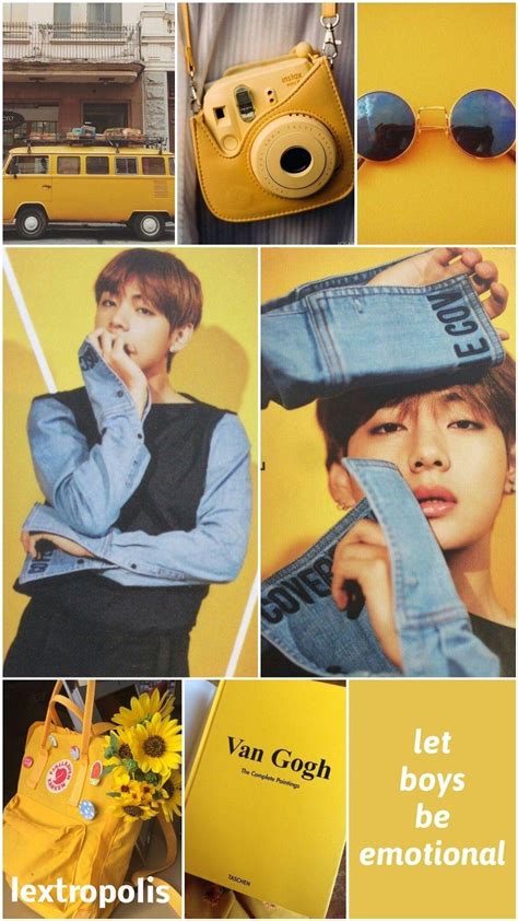 BTS Yellow Aesthetic Wallpapers Top Free BTS Yellow Aesthetic