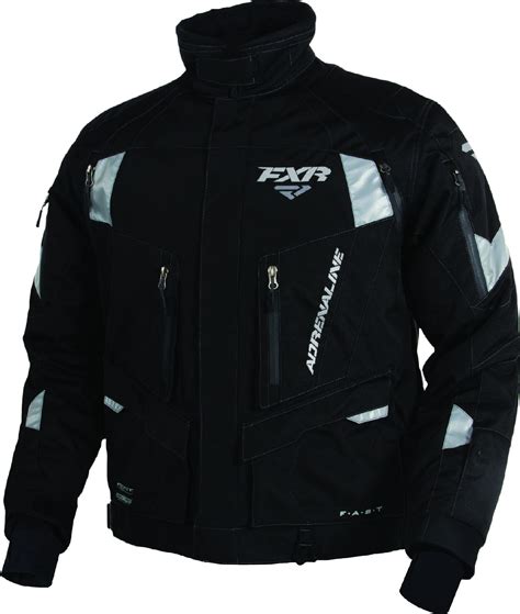 Fxr Mens Black Adrenaline Non Insulated Shell W Liner Snowmobile