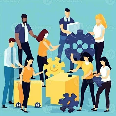 The Concept Of Successful Teamwork 23966847 Stock Photo At Vecteezy