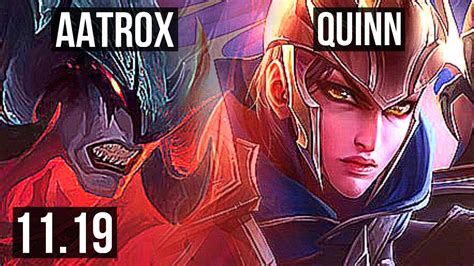 Aatrox Vs Quinn Top 15 1 6 9 Solo Kills 1100 Games 1 2m Mastery