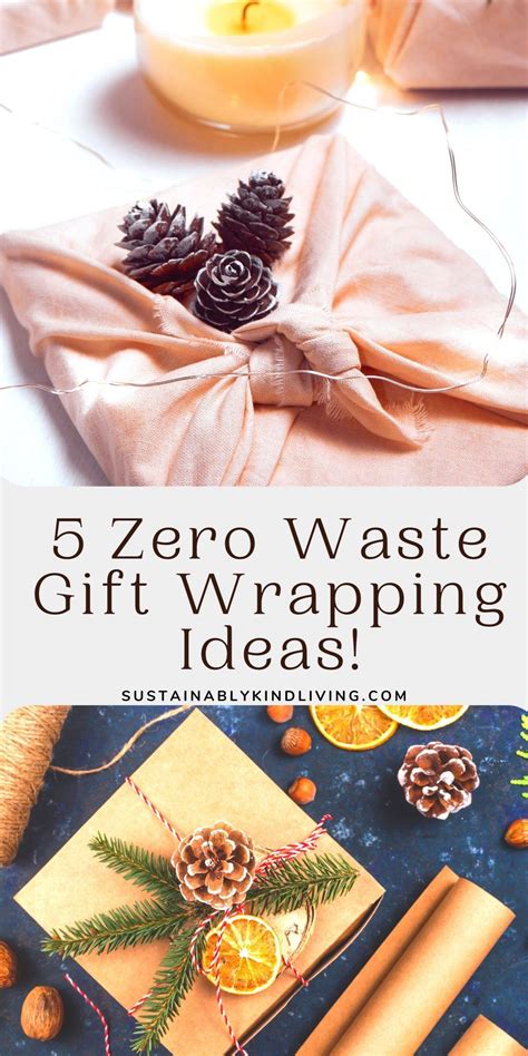 Zero Waste Gift Wrapping Ideas