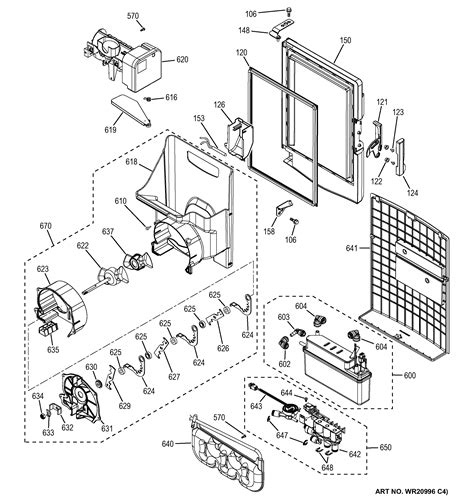 Vevor Ice Machine Parts Diagram